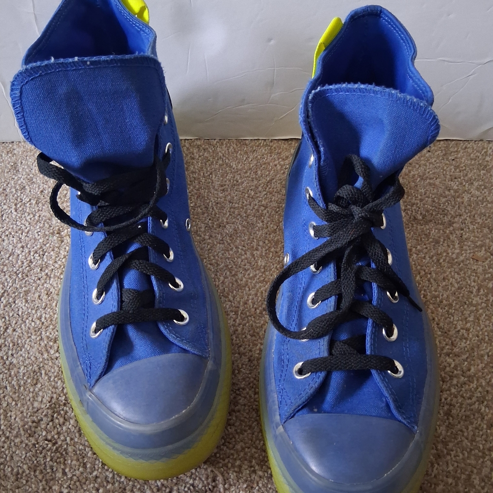 Converse Chuck Taylor All Star CX High Top Blue Yellow men size 10.5